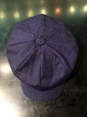 Navy&Red Kimono Kasuri Big Casquette【SVY-HT105】 / Savoy Clothing