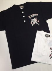 Savoy Panther Henley nec Tee【SVY-T256】 / Savoy Clothing